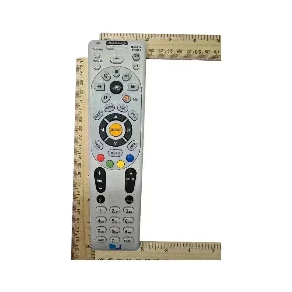Directv RC65 *READ* Remote Control Tested Works - Picture 2 of 13